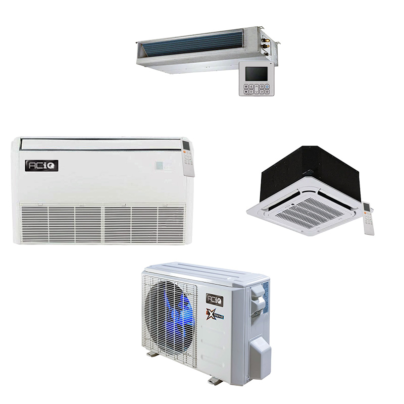 ACiQ 36000 BTU Mini Split Heat Pump AC System | Heats Down to -22° F & Beyond | Single Zone | R454B