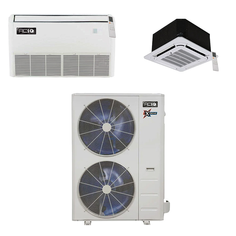 ACiQ 60000 BTU Mini Split Heat Pump AC System | Heats Down to -22° F & Beyond | Single Zone | R454B
