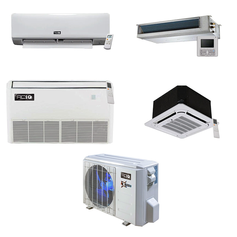 ACiQ 24000 BTU Mini Split Heat Pump AC System | Heats Down to -22° F & Beyond | Single Zone | R454B