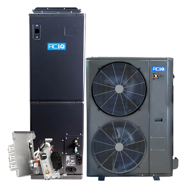 ACiQ 5 Ton Split Heat Pump AC System | 17.5 SEER2 High Efficiency Inverter Heats Down To -22° F and Beyond| Extreme+ Series R454B