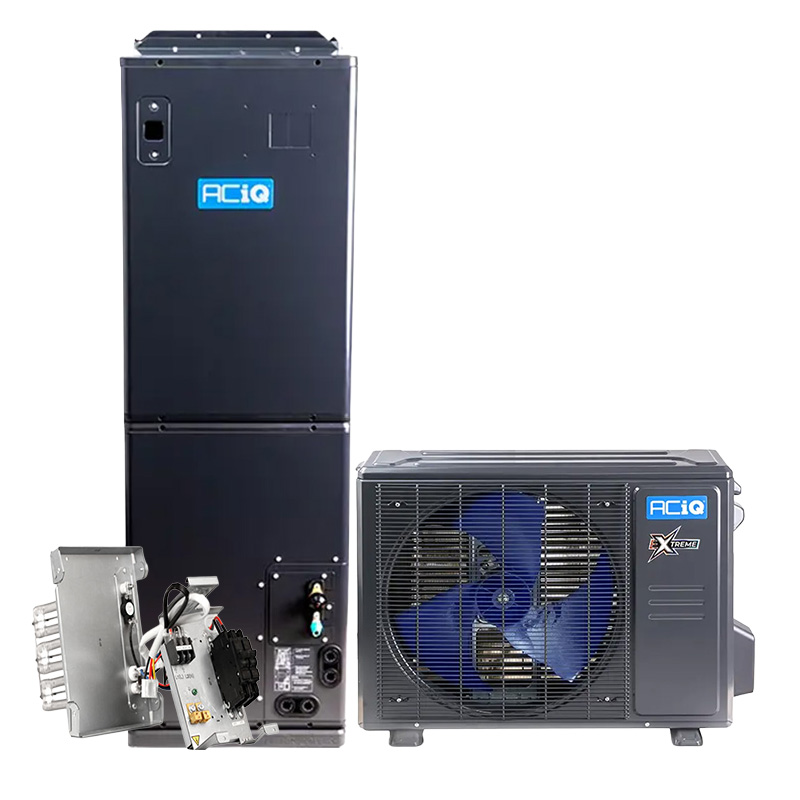 ACiQ 1.5 Ton Split Heat Pump AC System | 19 SEER2 High Efficiency Inverter Heats Down To -22° F and Beyond| Extreme+ Series R454B