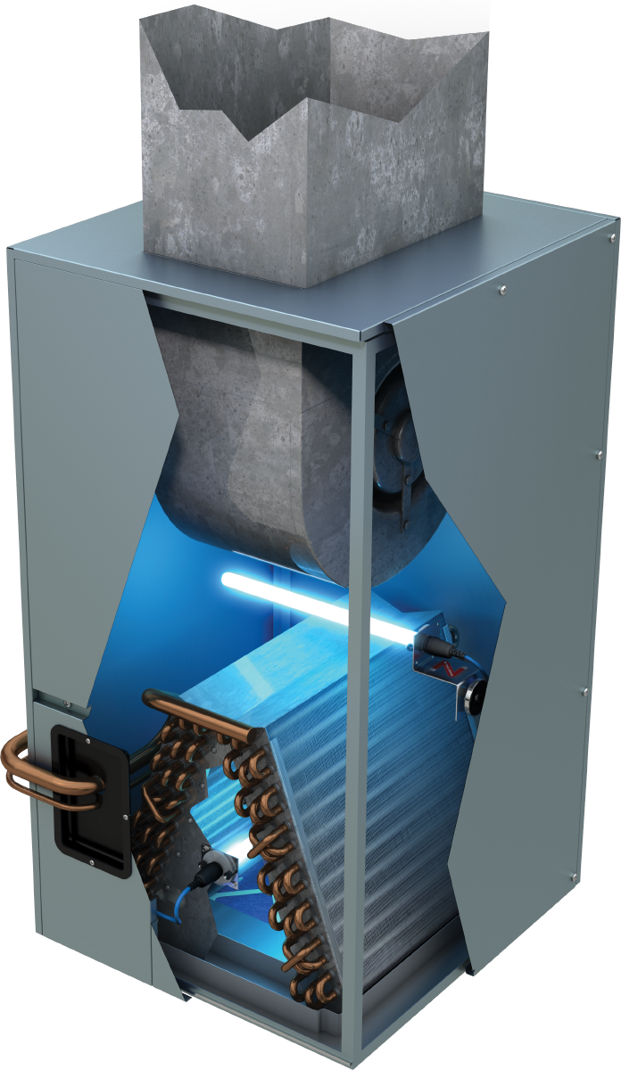 Fresh-Aire UV AHU Mount Kit with Two 2-year Bulbs - TUV-200D-I - Image 2