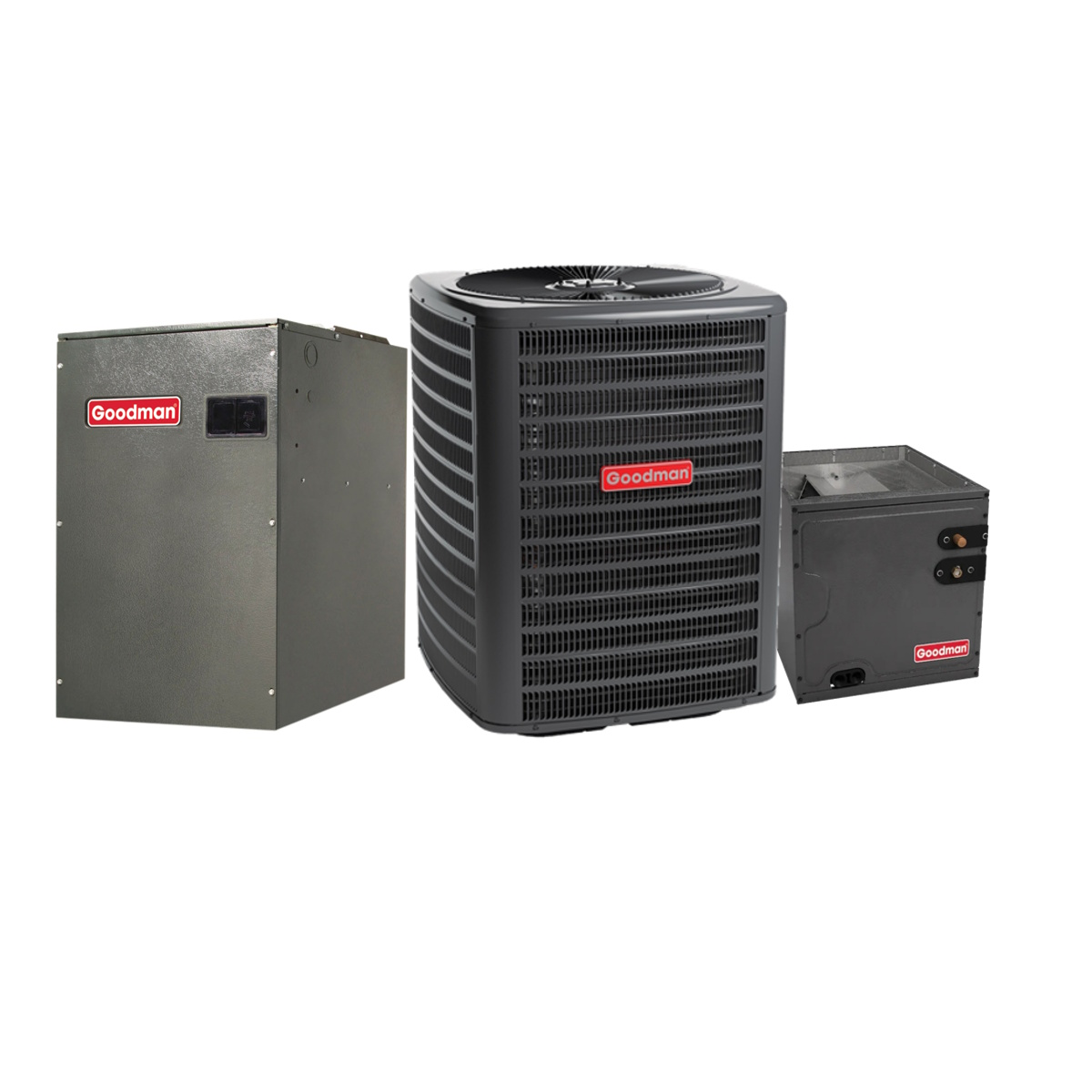 Goodman 2 Ton 17.2 SEER2 Two Stage Cooling Only Split System Upflow With MBVC1201