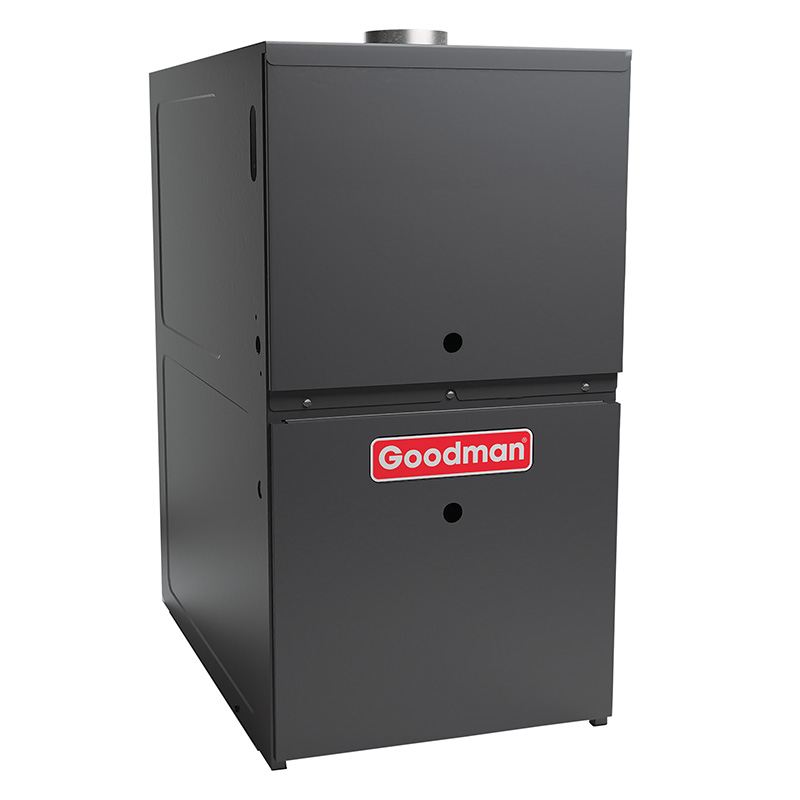 Goodman 3 Ton AC And 100000 BTU 80% AFUE Gas Furnace System | 17.5 SEER2 Two Stage AC | Variable Speed Two Stage Furnace | Upflow | R32 - Image 3