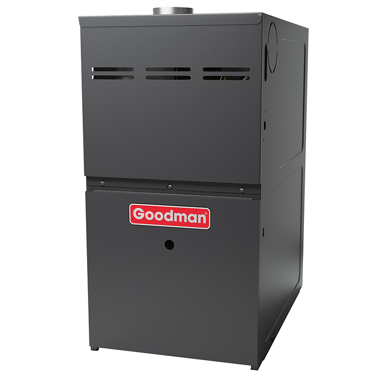 Goodman 1.5 Ton 14 SEER2 60000 BTU 80% Two-Stage Gas Furnace With R32 Air Conditioner Condenser And Coil System - Upflow - Image 4