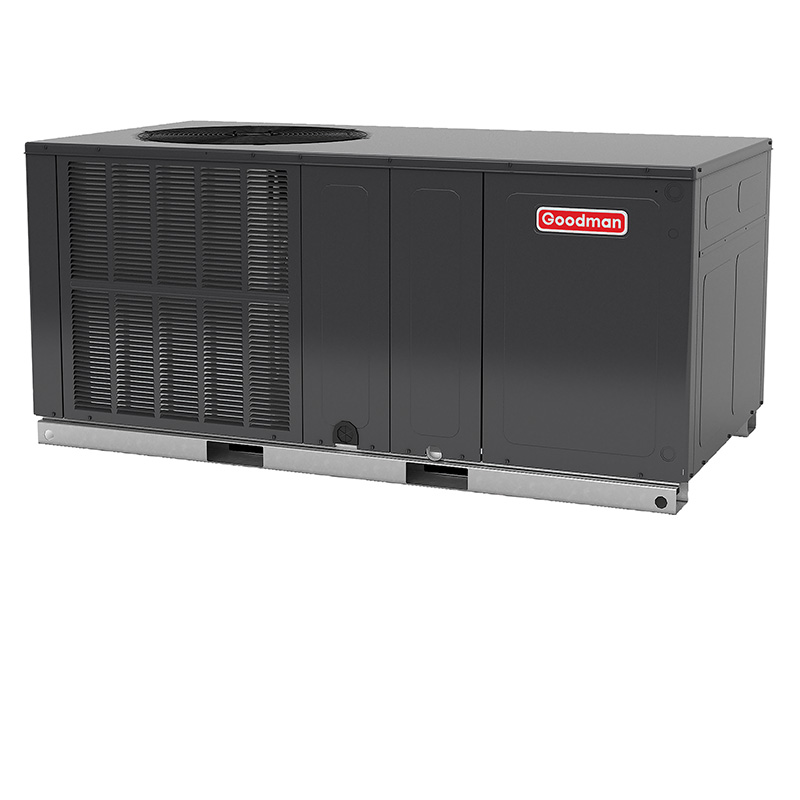 Goodman 2 Ton Package Unit Air Conditioning Cooling Only With Electric Heating | 13.4 SEER2 | Horizontal| R32 - Image 2