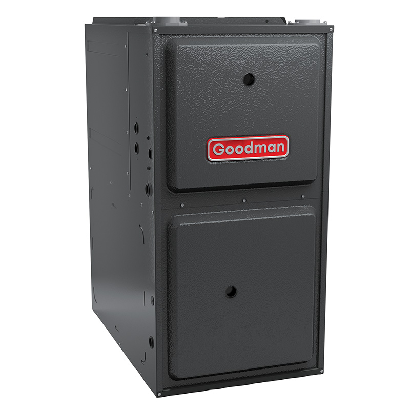 Goodman 2 Ton 14.3 SEER2 80000 BTU 92% Single Stage Natural Gas System Upflow w/ 2 Ton Coil - Image 3