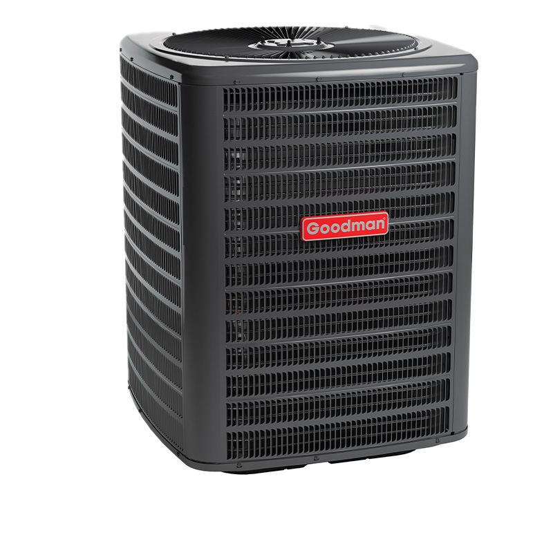 Goodman 2 Ton 14.3 SEER2 80000 BTU 92% Single Stage Natural Gas System Upflow w/ 2 Ton Coil - Image 2