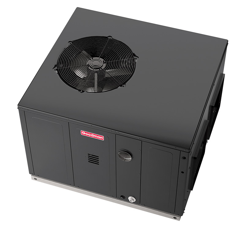 Goodman 2 Ton Package Unit Gas /  Electric AC - 81% Efficiency 60000 BTU | 13.4 SEER2 Multi-Positional | R32 - Image 2