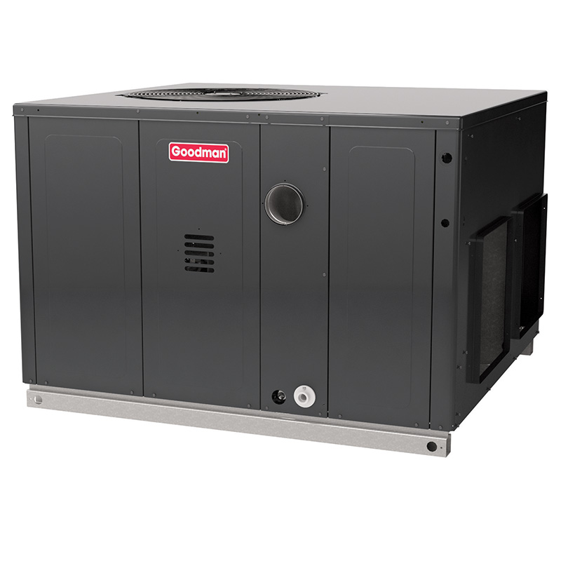 Goodman 2 Ton Package Unit Gas /  Electric AC - 81% Efficiency 60000 BTU | 13.4 SEER2 Multi-Positional | R32