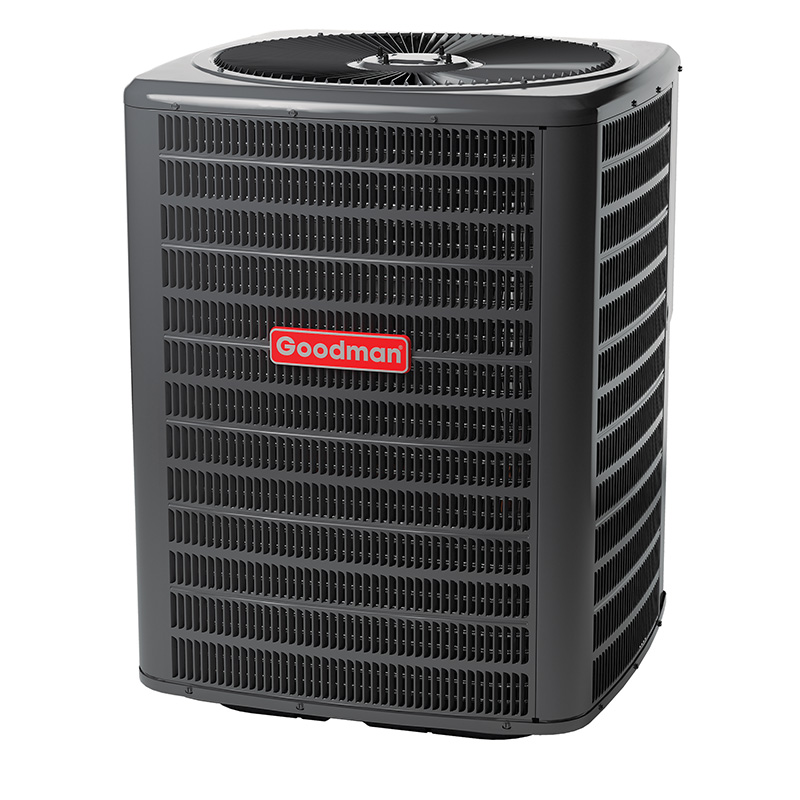 Goodman 2.5 Ton AC And 80000 BTU 80% AFUE Gas Furnace System | 15.2 SEER2 AC | Multi-Speed ECM Low NOx Furnace | Downflow | R32 - Image 2