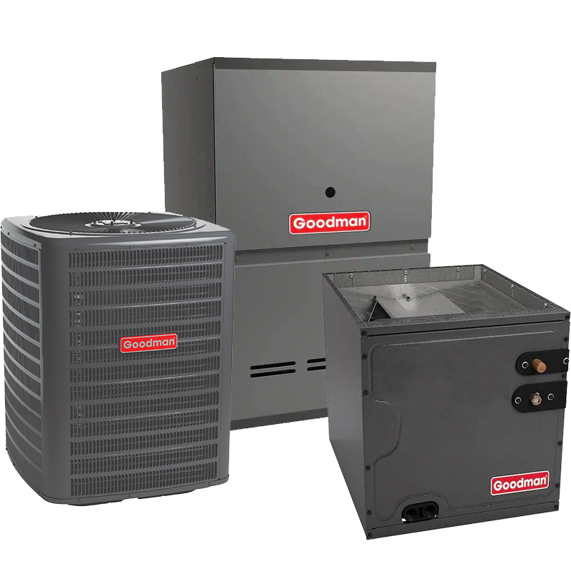 Goodman 4 Ton 14 SEER2 100000 BTU 96% Single Stage Gas System Upflow