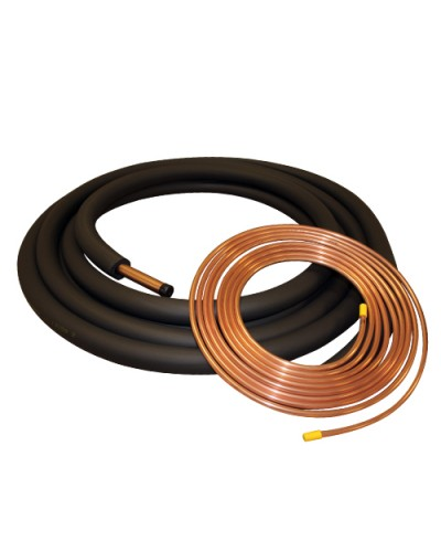 Copper Refrigerant Lineset and Insulation for 1.5 - 2.5 Ton Systems