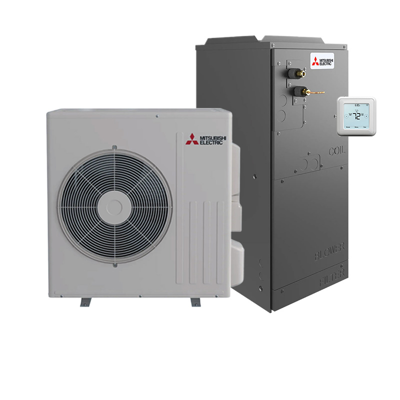 Mitsubishi 24000 BTU Single Zone Mini Split Heat Pump AC System | Up To 21.2 SEER2 | Choose Your Indoor Unit | R454B
