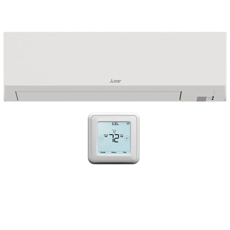 Mitsubishi 12000 BTU Mini Split AC Wall Mount Indoor Unit With MHK2 | Light Commercial | R454B [PKA-AL12NL,MHK2] | R454B