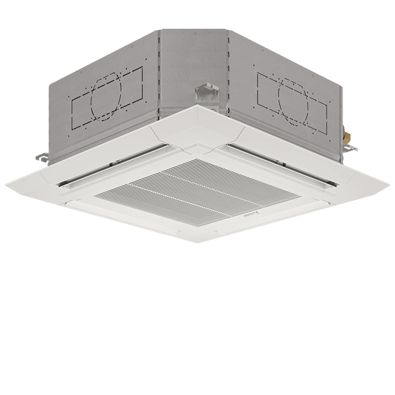 Mitsubishi 12000 BTU Mini Split AC Ceiling Cassette Indoor Unit | Light Commercial | 3' x 3' 4-Way Cassette | R454B | PLA-AE12NL - Image 2