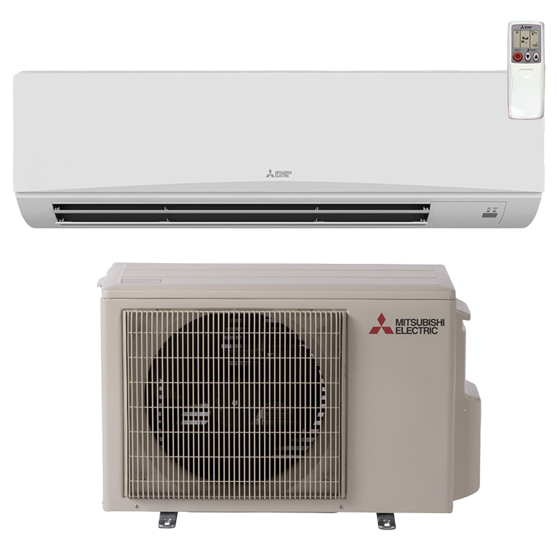 Mitsubishi 12000 BTU Mini Split Cooling Only AC Wall Mount Indoor Unit System | 25.6 SEER2 Single Zone | R454B