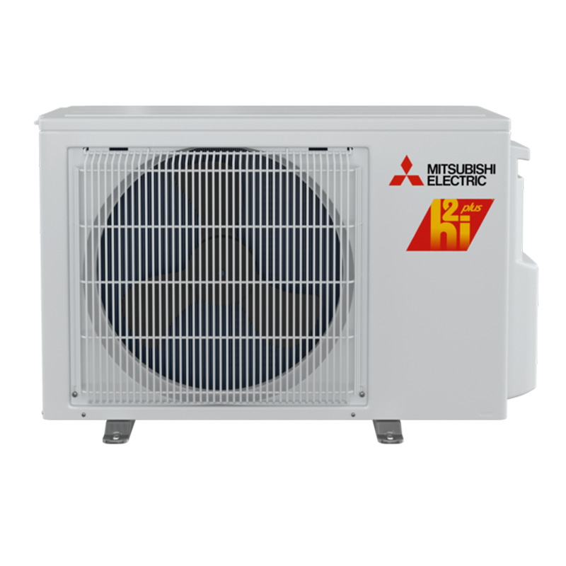Mitsubishi 12000 BTU Mini Split Heat Pump AC Condenser | Heats Down To -22° F & Beyond | R454B | MUZ-FX12NLHZ