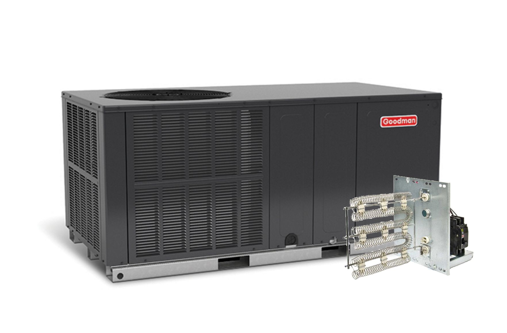 Goodman 2.5 Ton 13.4 SEER2 Electric Heat Package Unit Horizontal