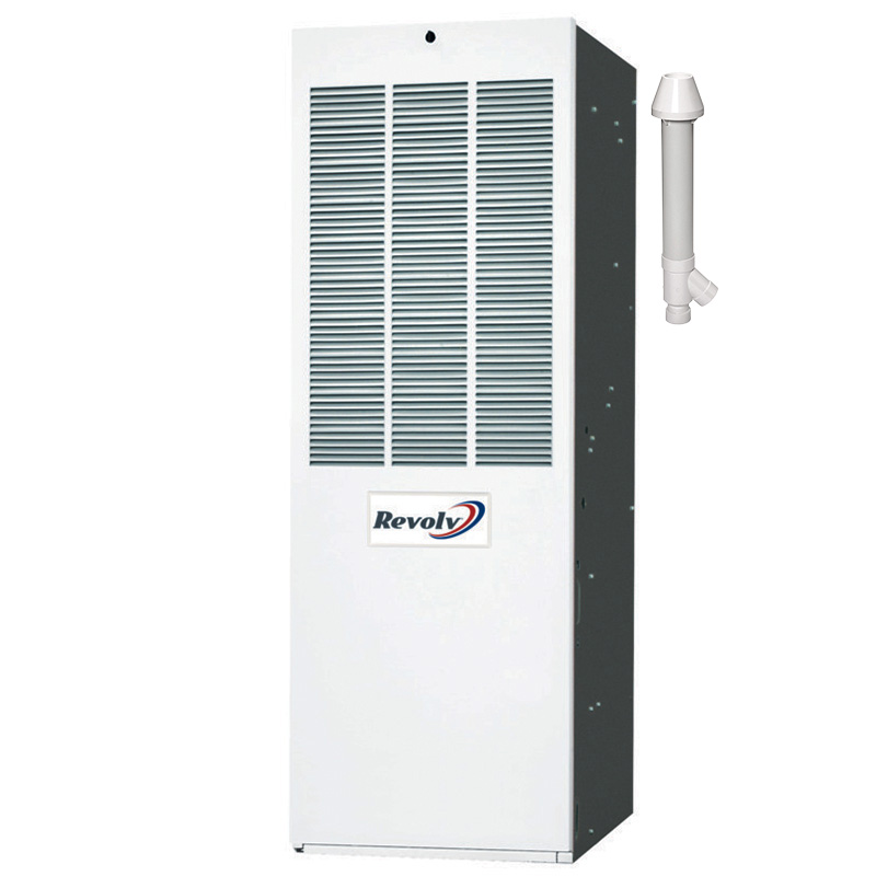 Revolv 60000 BTU 95% AFUE Gas Furnace For Mobile Homes | Top Return Downflow | Without Coil Cabinet