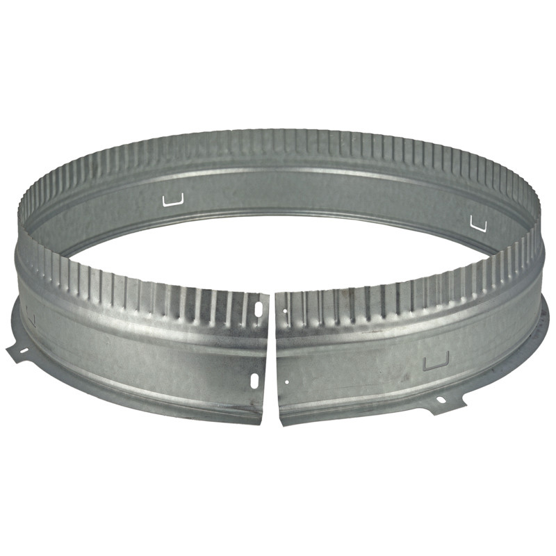 Revolv 12" Adhesive Duct Collar | Sticky HVAC Transiition Ring For Mobile Home Package Units | 94012
