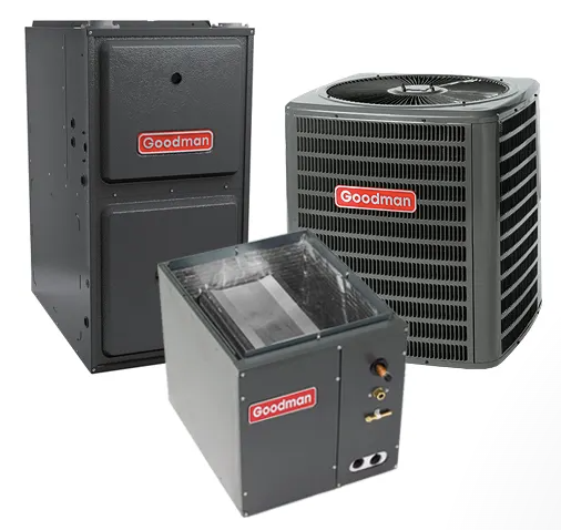 Goodman 2.5 Ton 14.5 SEER2 80000 BTU 96% Single Stage Gas System Upflow