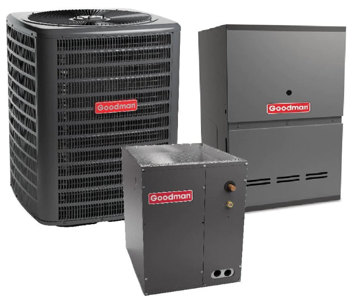 Goodman 1.5 Ton 14.5 SEER2 60000 BTU 80% Gas System Downflow