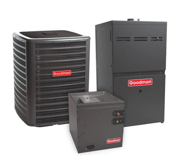 Goodman 3 Ton 17.2 SEER2 80000 BTU 80% Two Stage Gas System Variable Speed Upflow