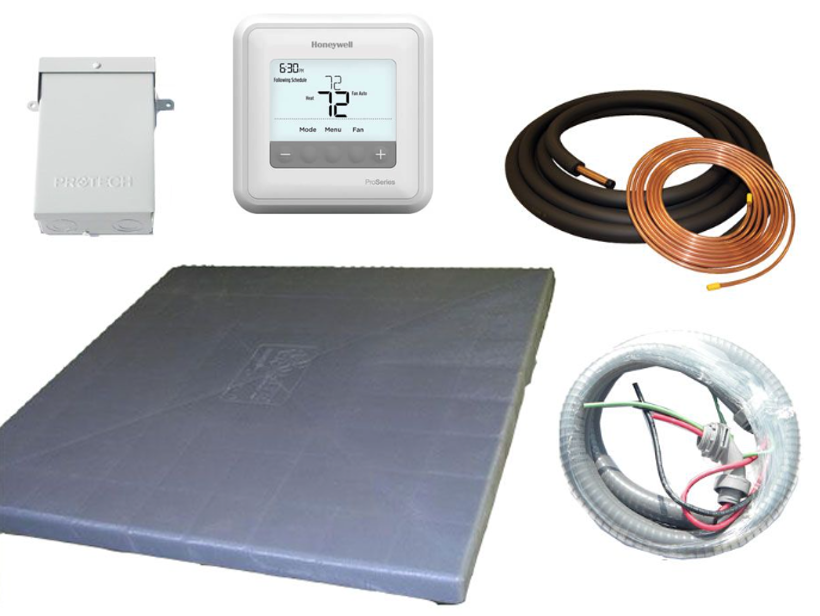 Installation Kit with Lineset for 3 - 5 Ton Systems